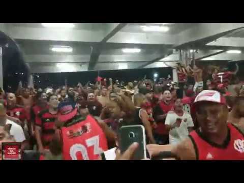 DESCIDA DA TORCIDA DO FLAMENGO APÓS A GOLEADA CONTRA O SAN JOSE - LIBERTADORES 2019