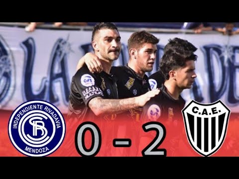 Primera Nacional : INDEPENDIENTE RIVADAVIA (M) 0 - 2 ESTUDIANTES (BA) | Los Goles