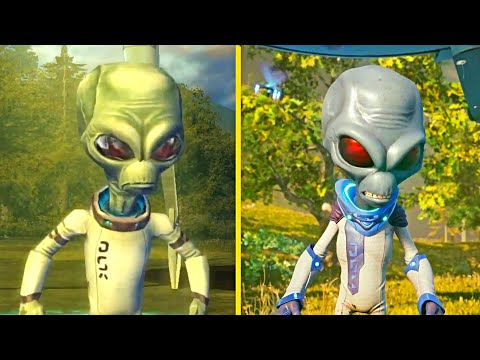 Destroy All Humans! Remake Vs Original Graphics Comparison (In-Depth)