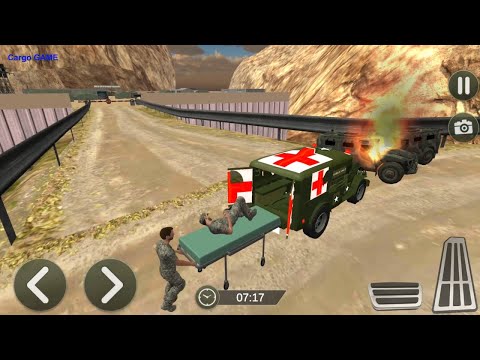 US Army Transport Ambulance Driving Rescue - Android Gameplay HD