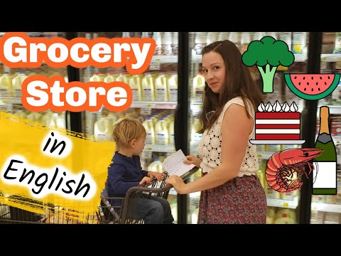 Grocery Shopping Vocabulary