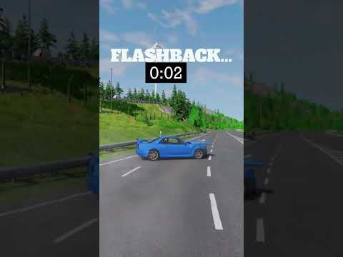 Nissan Skyline R34 Crash Flashback