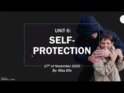UNIT 6: SELF-PROTECTION 17112020 || ASKING & ANSWERING QUESTIONS