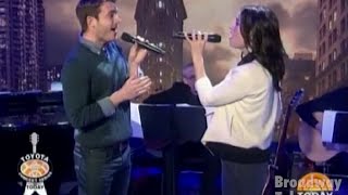 Idina Menzel &amp; James Snyder - &quot;Here I Go&quot; - IF/THEN (TODAY with Kathie Lee &amp; Hoda 03-Apr-2014)