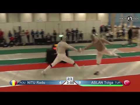European Championships 2023 JMS - L16 - Radu Nitu ROU v Tolga Aslan TUR
