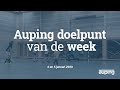 Auping Doelpunt van de Week: 4 en 5 januari 2020!
