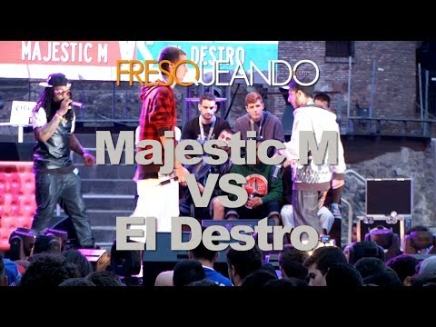 Majestic M VS El Destro - Octavos - Batalla de los Gallos Málaga - Fresqueando