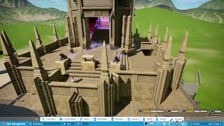 Planet Coaster Console Edition Ghostbusters themed ride (outside vehicle pov)