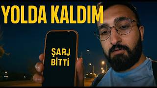 TELEFONUM KAPANDI YOLDA KALDIM | TEHLİKELİ OTOSTOP MACERAM