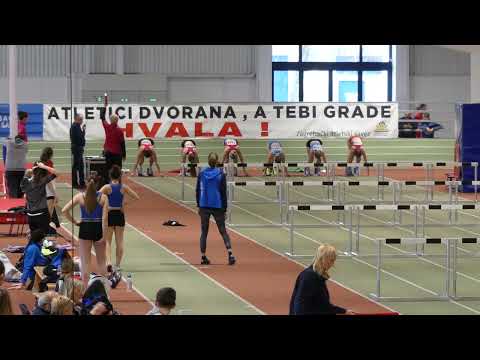 60 m prepone - Seniorke - skupina 1/2