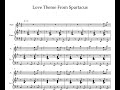 Love Theme From Spartacus - Yusef Lateef (score)