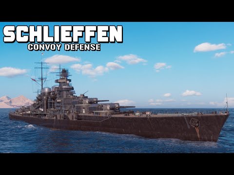 One Man Army: Schlieffen's Dominance with its Powerful Secondary Guns!