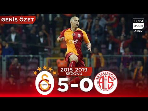 GENİŞ ÖZET: Galatasaray (5-0) Antalyaspor | 25. Hafta - 2018/2019