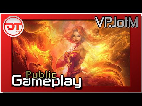 VP.JotM Lina Pub Gameplay | DotA 2