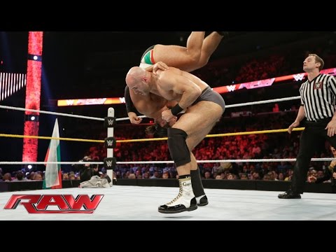 Cesaro vs. Rusev: Raw, Sept. 14, 2015
