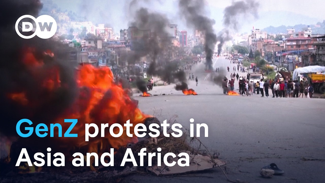What do GenZ protests across the globe have in common? | DW News