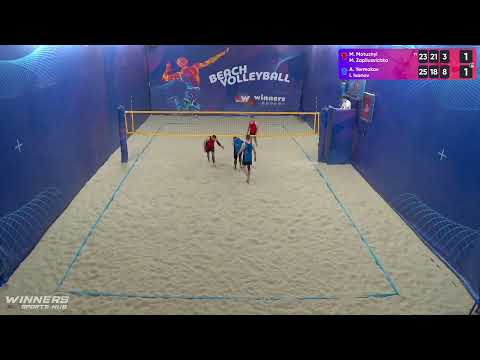 00:30 M. Motuznyi / M. Zapliusvichka - A. Yermakov / I. Ivanov 24.07.2022 | Winners Beach Volleyball