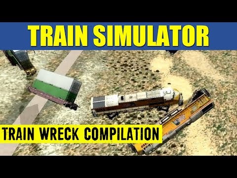 Train Simulator 2013 CRASH Compilation (Original Music)