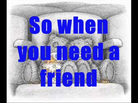 Sarah Dawn Finer - For A Friend With Lyrics