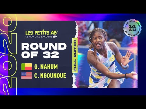 Les Petits As 2020 | Girls Round of 32 | Gloriana Goreti Nahum vs. Clervie Ngounoue