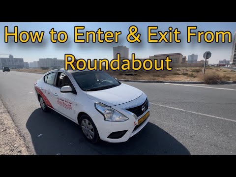 How to Enter & Exit From Roundabout And how to take UTurn
