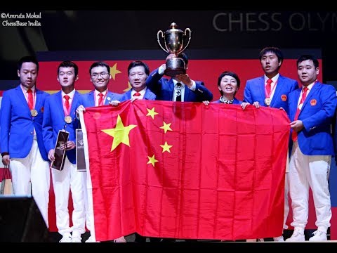 China wins gold at the Batumi Olympiad 2018!