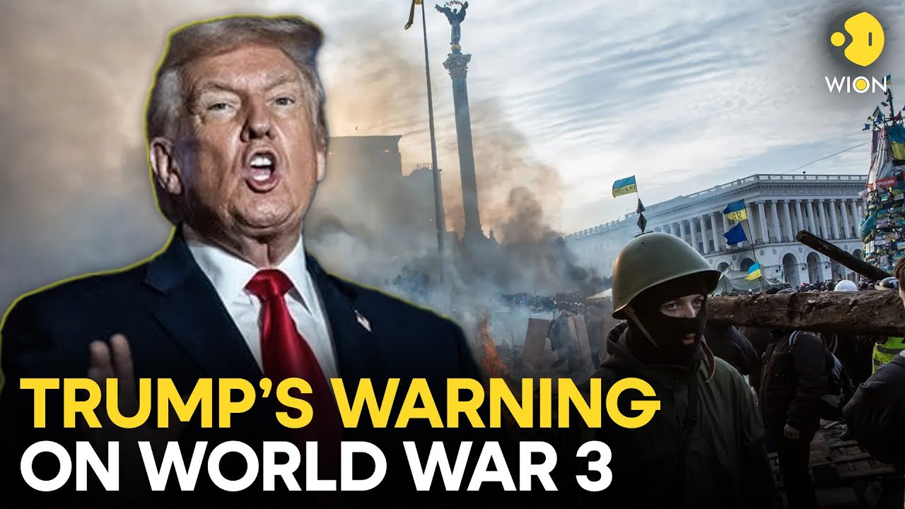 LIVE: Trump’s War Warning Sends Shockwaves Worldwide , Is World War III On The Brink?  | WION