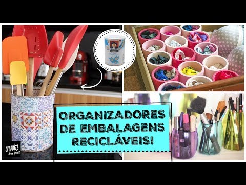 Decore sua casa com embalagens recicláveis!