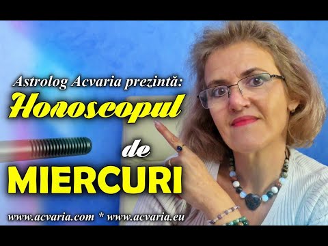 ⭐ HOROSCOPUL DE MIERCURI 24 NOIEMBRIE 2021 cu astrolog Acvaria  ⭐MERCUR INTRA IN SAGETATOR