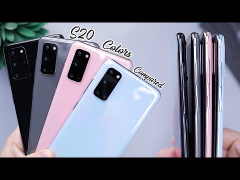 Galaxy S20: All Colors In-Depth Comparison! Which is Best?