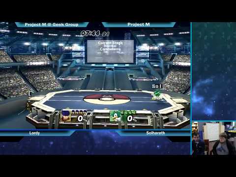 Project M @ Geek Group 4/7 - Lordy (Ike) vs Solharath (Sonic) - Losers Finals