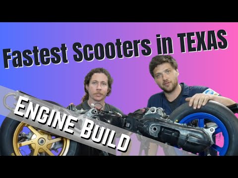 Building the fastest scooters in Texas: Engine/Transmission (Part 2)