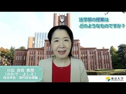 第1類（法学総合コース）、第2類（法律プロフェッション・コース）、第3類（政治コース） 東京大学法学部教員メッセージ（政治学史・現代政治理論・川出良枝）
