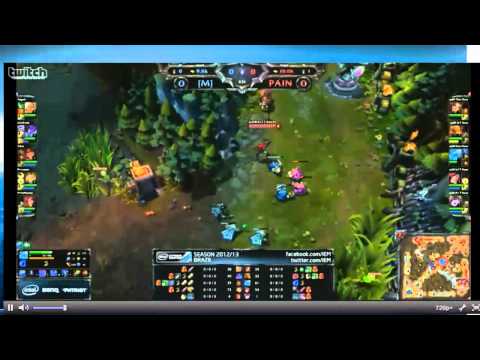 Millenium Vs Pain Group A [Part 1]  [IEM Sao Paulo] Brazil LoL tournament