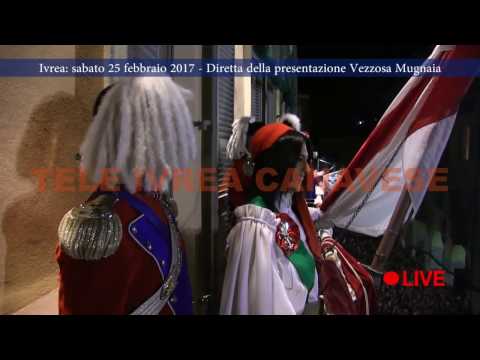 Storico Carnevale d'Ivrea 2017 - Live: è Domenica Venditti la Vezzosa Mugnaia 2017