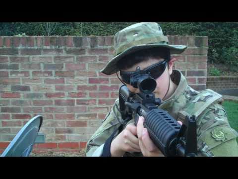 G&G Gr-16 Shooting Test Airsoft