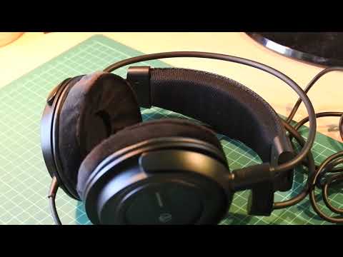 Audio Technica ATH-AVA400 ausinės, Juodos spalvos video