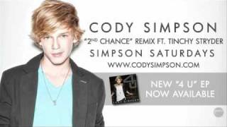 YouTube   Cody Simpson    2nd Chance  Remix ft  Tinchy Stryder Audio