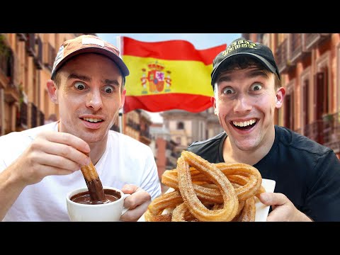Two Brits try Spanish Churros!