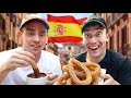 Two Brits Try Spanish Churros