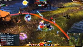 Guild Wars 2 - Thief WvW PvP - Outnumbered Slaying #2