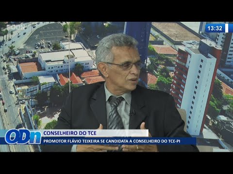 Promotor FlaÌvio Teixeira se candidata a Conselheiro do TCE PI 10 09 2021