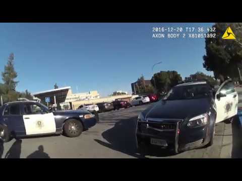 Scott "The Protester" Largent arrested by San Jose Police Department / 12.20.2016 / Chest Camera# 10