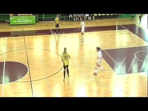 AZ GOLD WOMEN - NUOVA FOCUS FOGGIA 5 - 1 SERIE A C/5 FEMMINILE 2012/2013 4° GIORNATA ANDATA