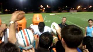 Reggie bush signing autograps miami dolphins