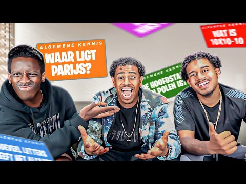 Algemene Kennis Vragen Met Chavante & Afri🧠🤯