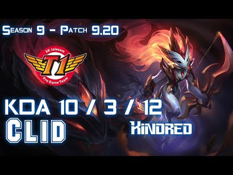 SKT T1 Clid KINDRED vs QIYANA Jungle - Patch 9.20 EUW Ranked