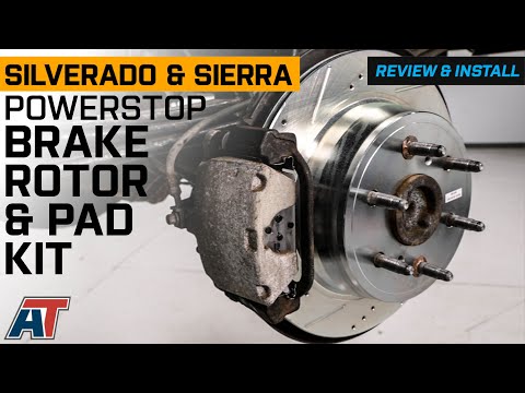 2014-2018 Silverado & Sierra 1500 PowerStop Brake Rotor and Pad Kit Review & Install