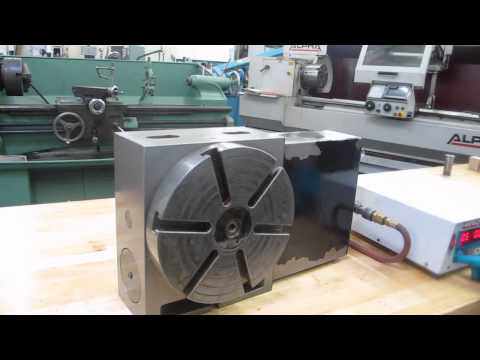 Haas HRT-9  Programmable 9" Rotary Table with Servo Control Box