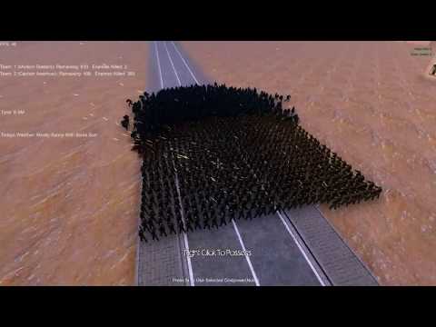 Ultimate Epic Battle Simulator / UEBS Captain America vs. Modern Soldiers